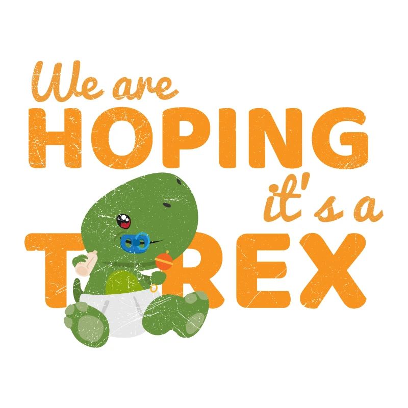 We are hoping its a T- Rex Junge Geschenkidee