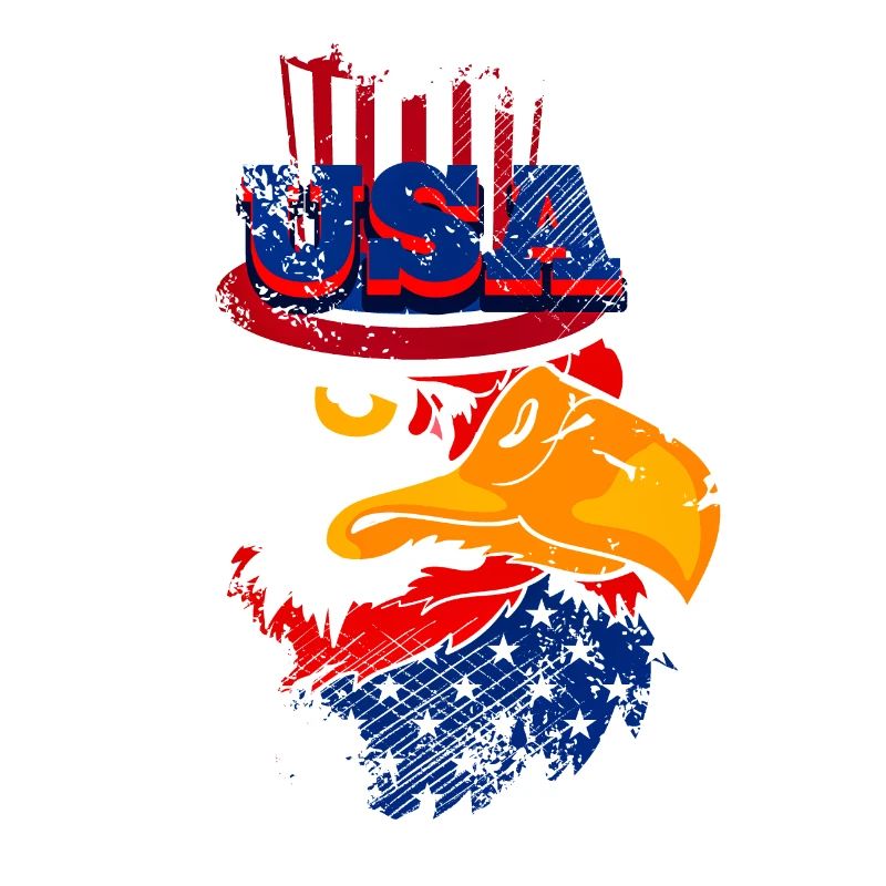 A Beautiful and Funny Eagle Design