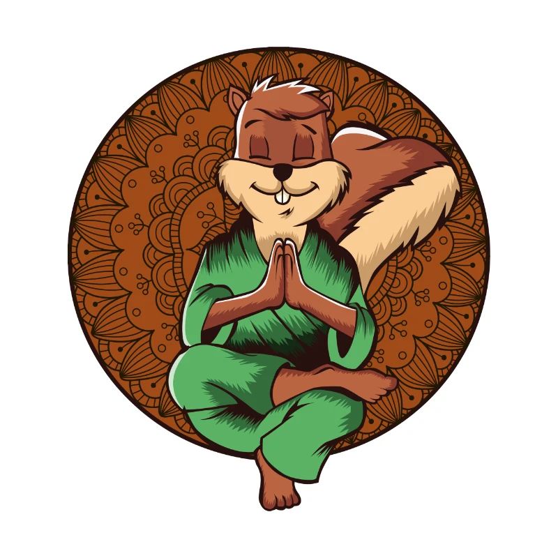 Squirrel Zen Meditation
