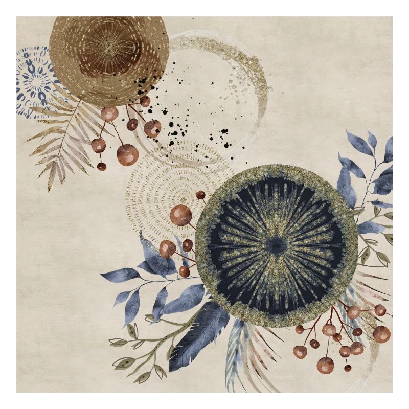 Blue Art Deco 2