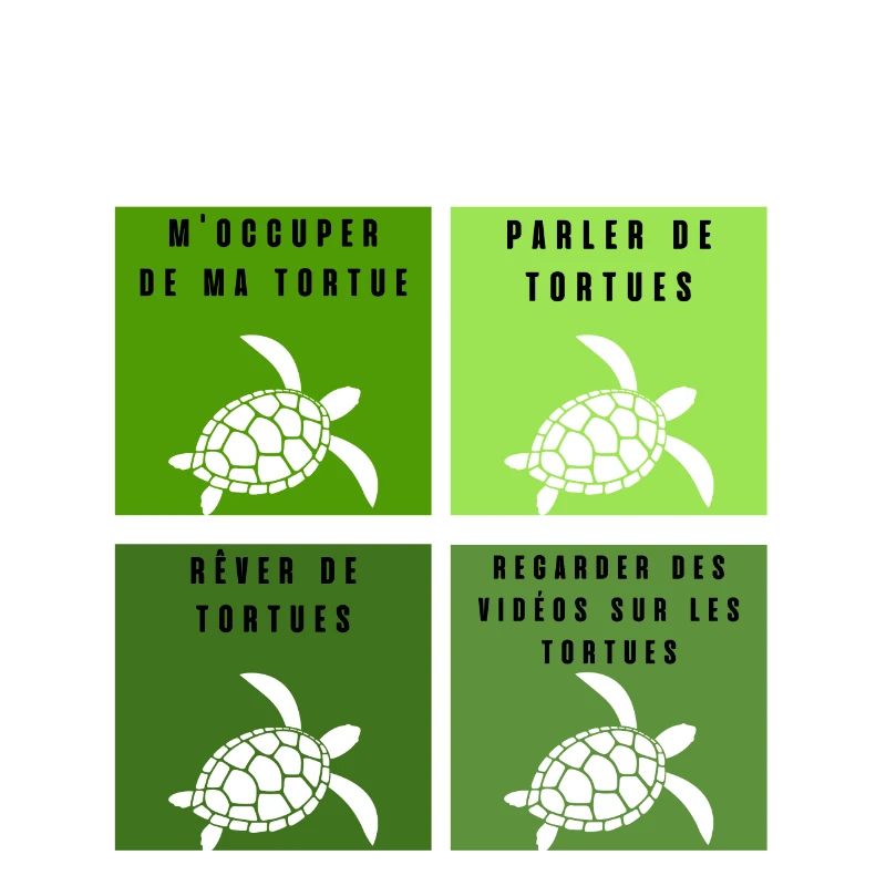ce que je fais durant mon temps libre tortue