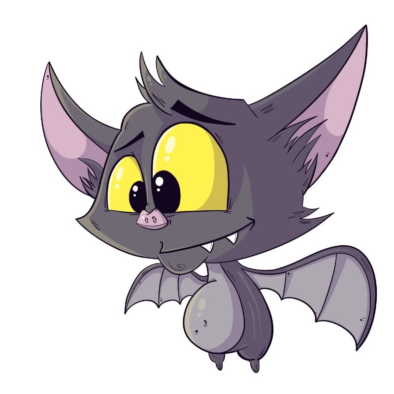 cute bat Halloween