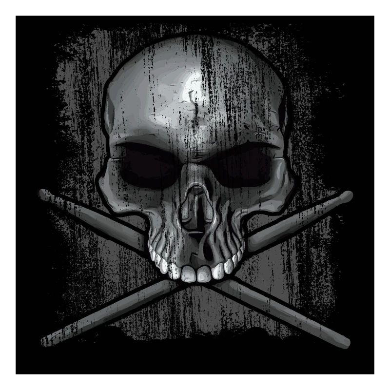 Drummer Skull