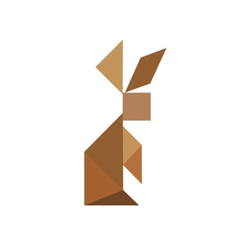 Rabbit - Tangram