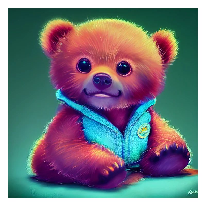 Mignon bébé ours