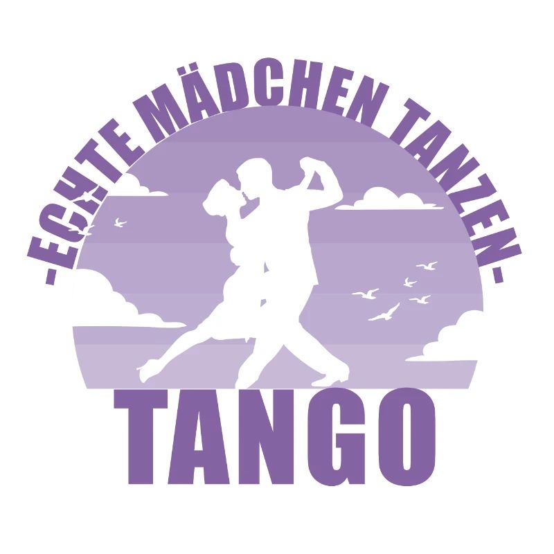 Echte Mädchen tanzen Tango! Tänzerin Geschenk