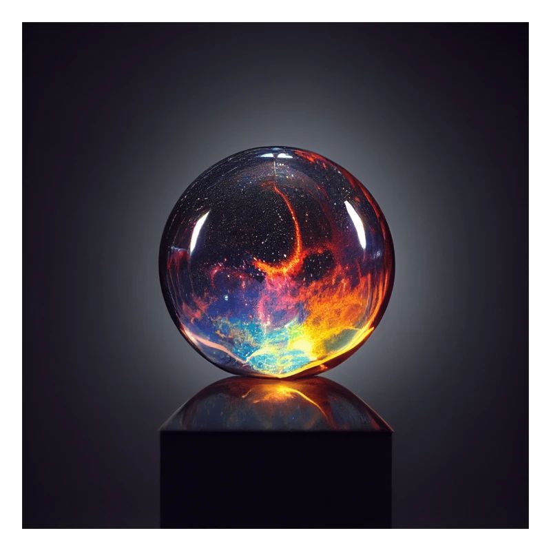 Supernova in einer Glaskugel Version 4