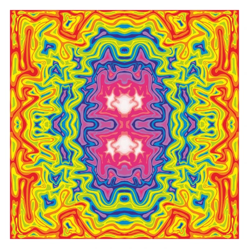 Affiche - Vision psychédélique
