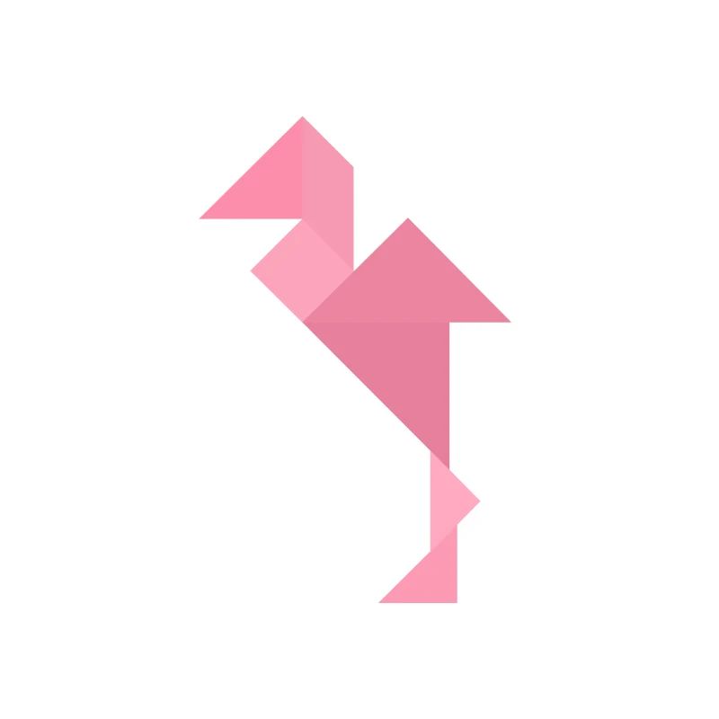 Flamingo - Tangram