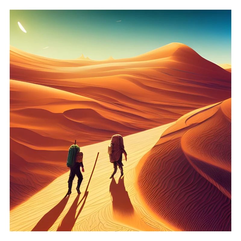 Voyage dans le désert