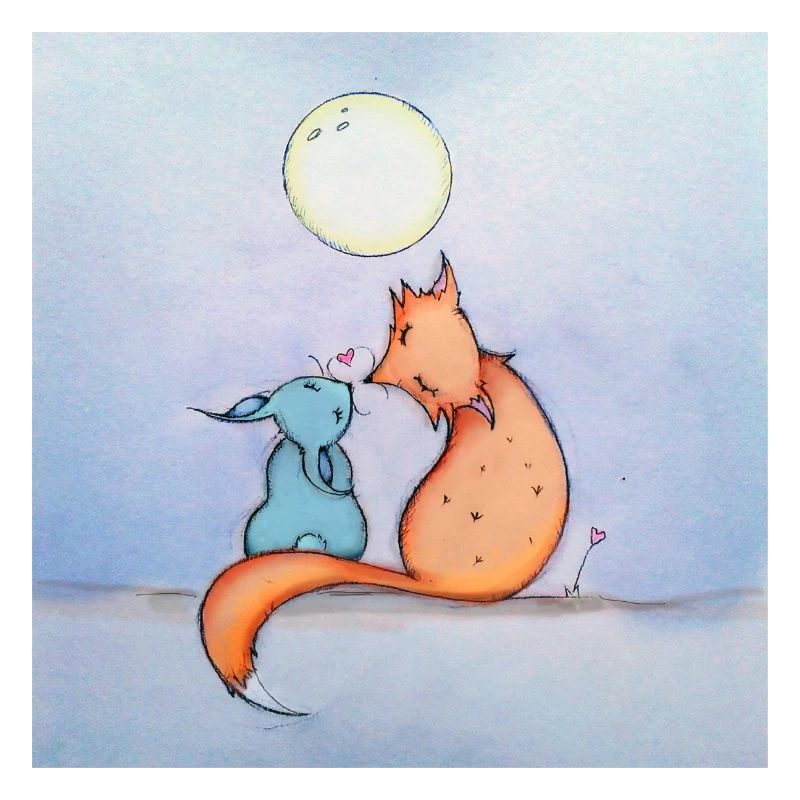 rabbit and fox