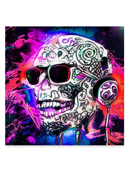 Abstract Skull