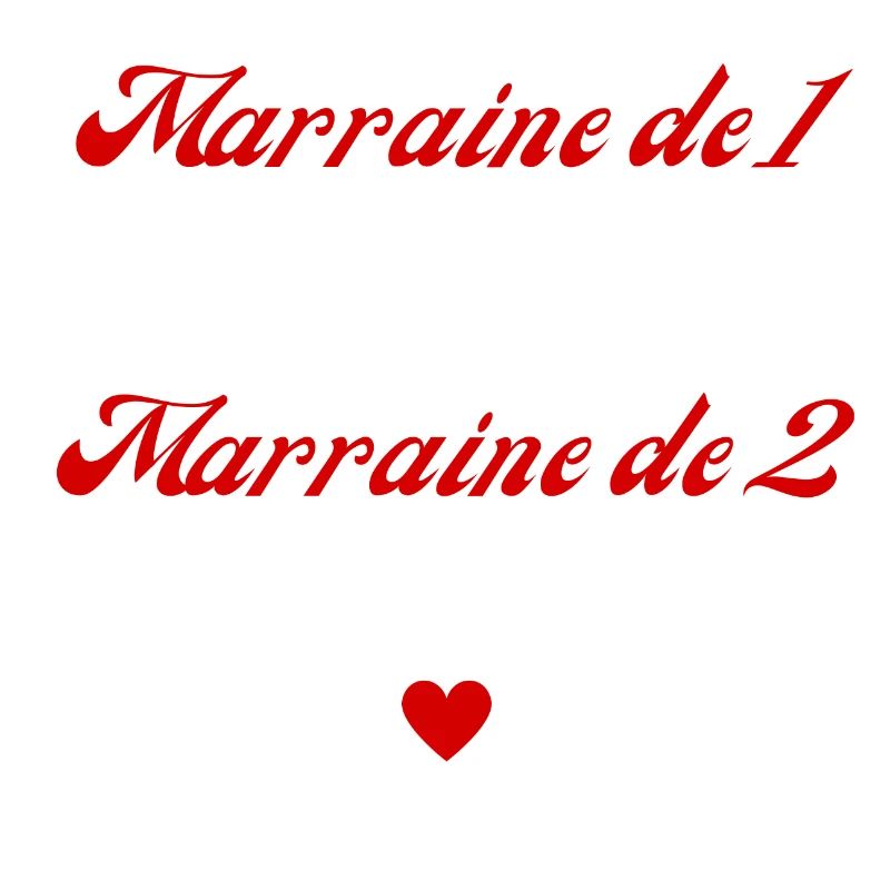 marraine de 1 c'est bien mais de 2 c'est mieux