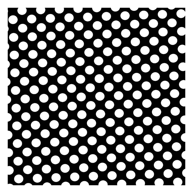 Polka dot black and white background dot pattern