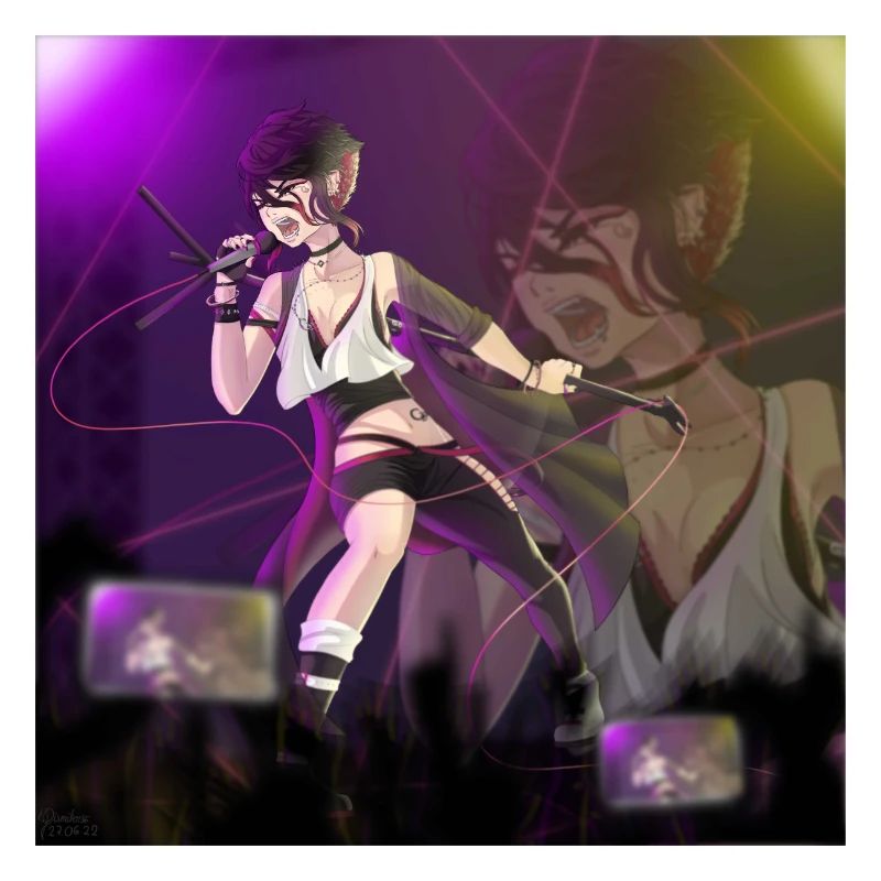 Ruby with background