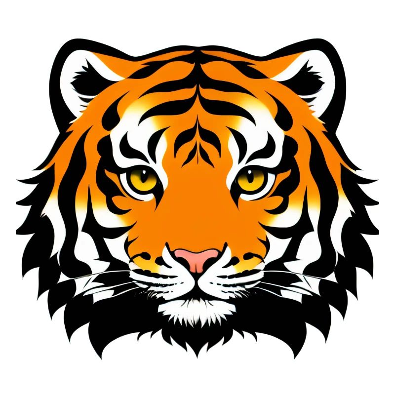 Comic Tiger Mignon Drôle Cool Dessin animé 23