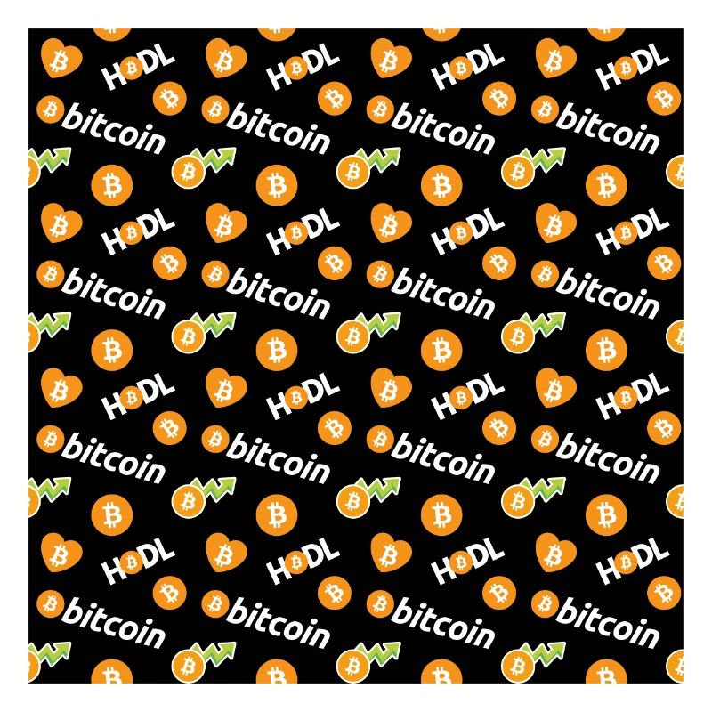 Bitcoin-Muster - Krypto - Kryptowährung - BTC
