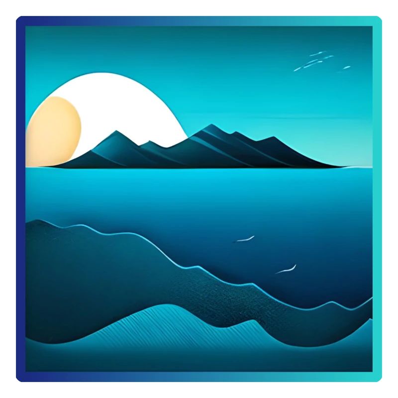 La mer tranquille