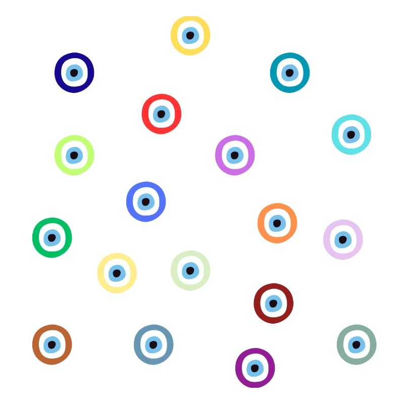 Œil multicolore