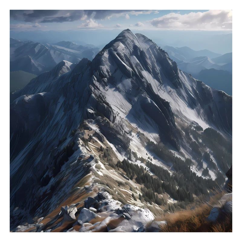 Austrian mountain landscape