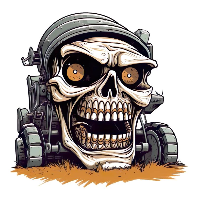 Moissonneuse agressive et vorace