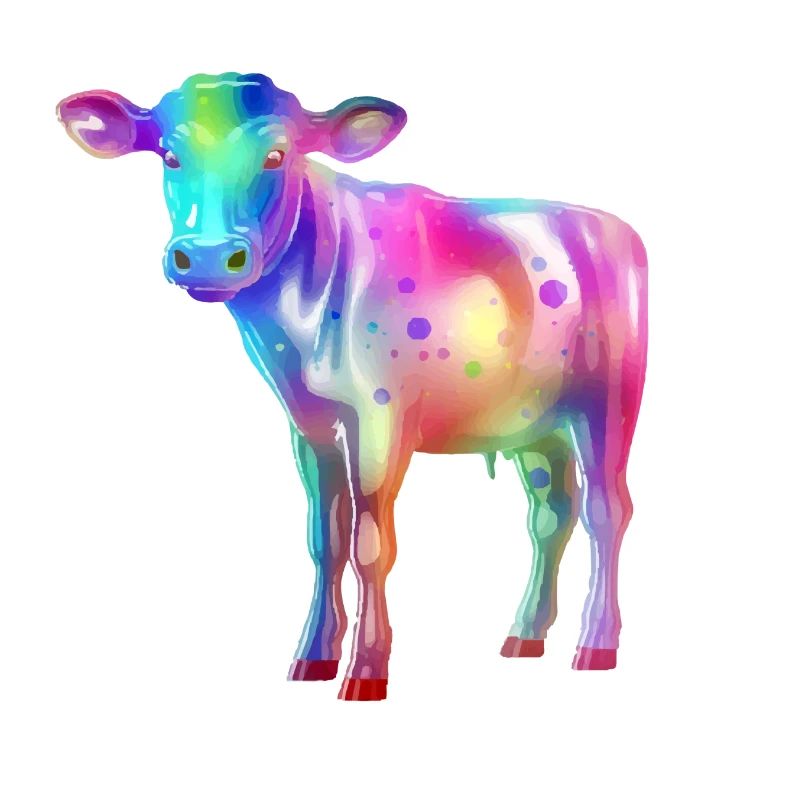Exa, die bunte Kuh
