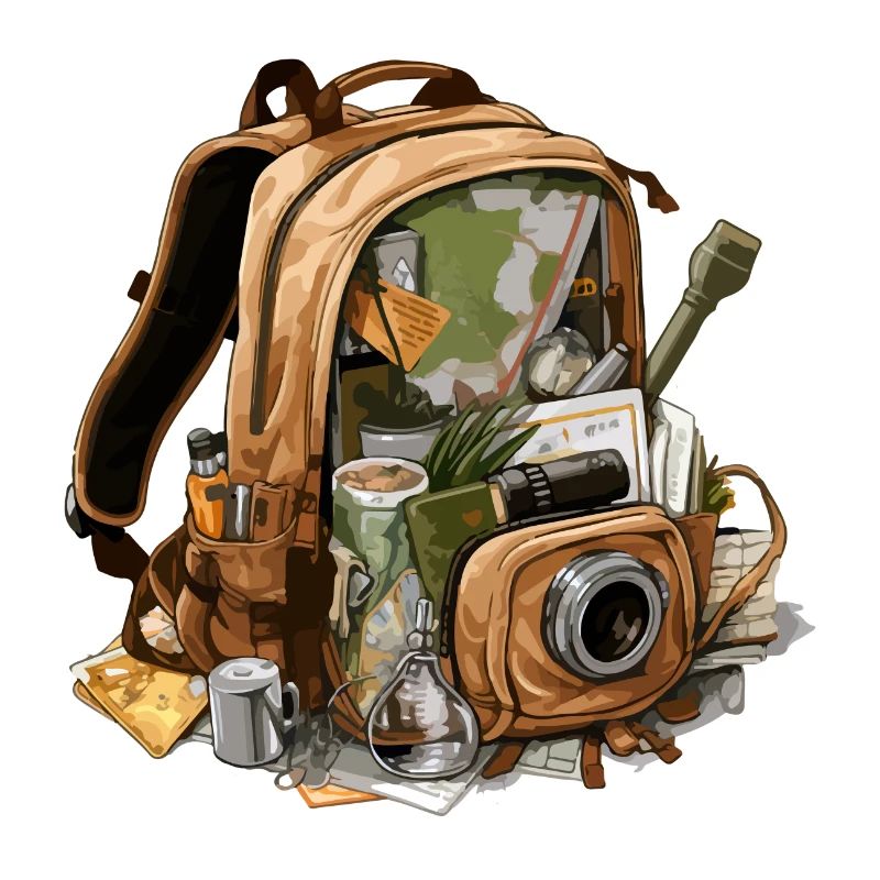 Travel backpack n°1