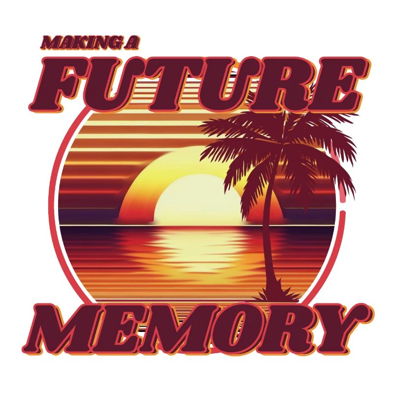 Making a Future memory, relaxing at sunset.