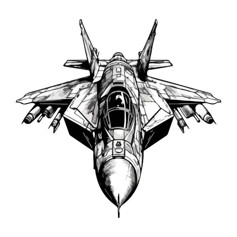 Flamboyant eagle plane