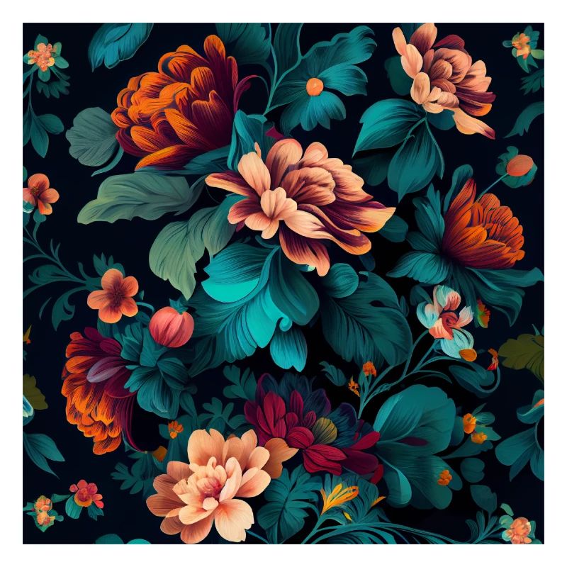 Botanicals Blumenmuster