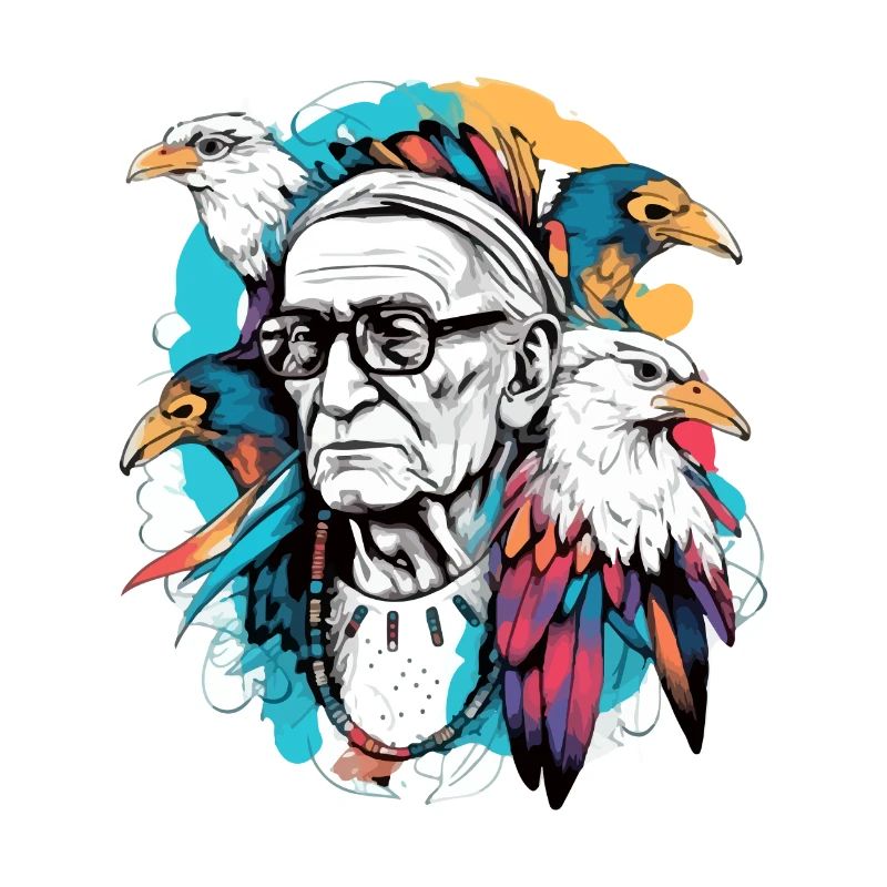 Papy siou aigle