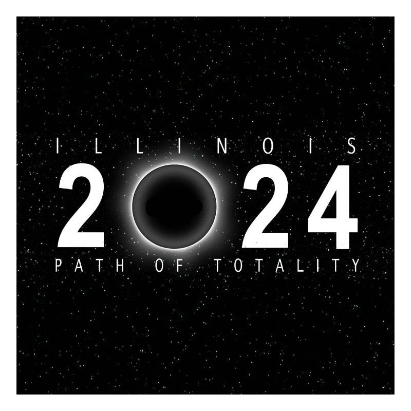 Illinois 2024 Eclipse Souvenir Cool Avril