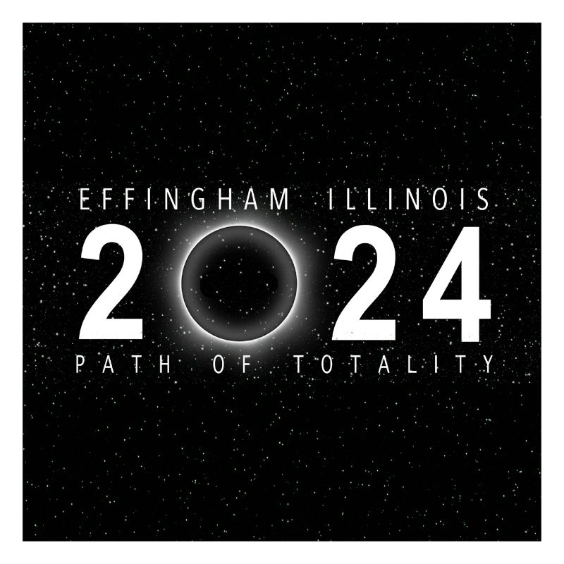 Effingham Illinois 2024 Eclipse Souvenir Cool
