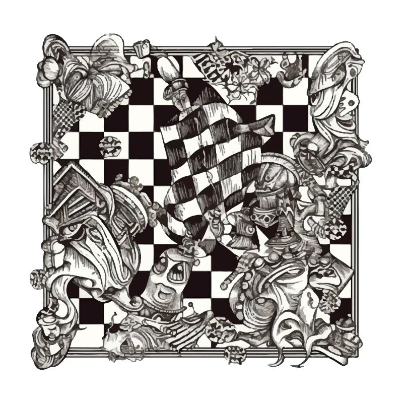 Abstraktion Echiquéenne n°1