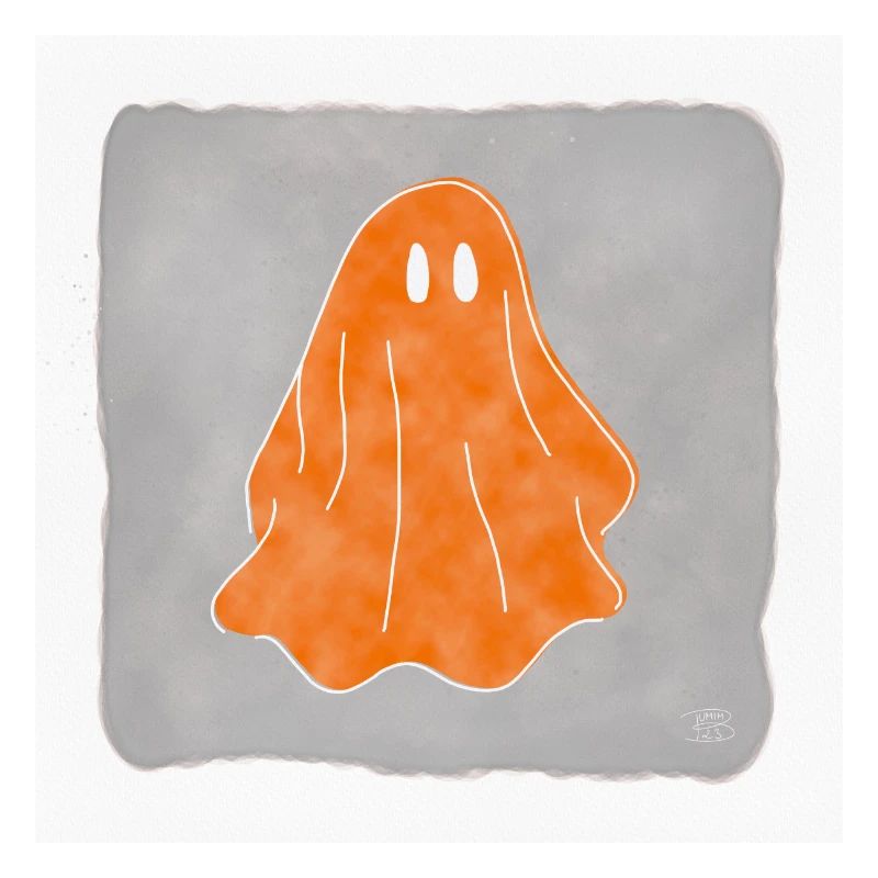 Geist, Boho Line Art Design, Serie „Halloween“