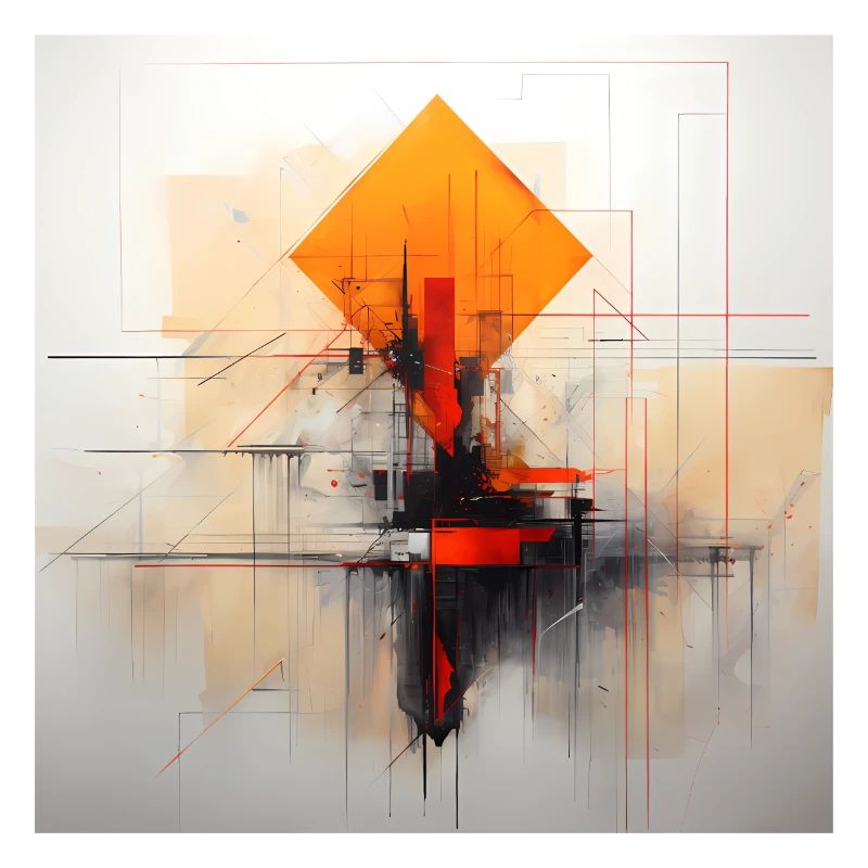 Abstract geometric collection