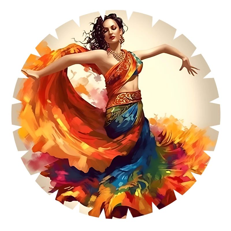 Danse orientale, aussi appelée danse du ventre