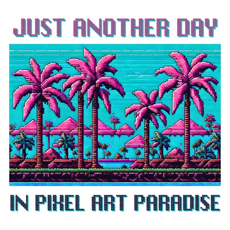 Nur ein weiterer Tag im Pixel-Art-Paradies