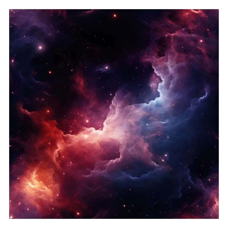 Stellar Odyssey: Cosmic Nebula Embrace