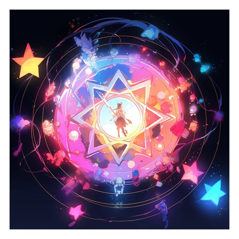 The Colorful Star Constellation