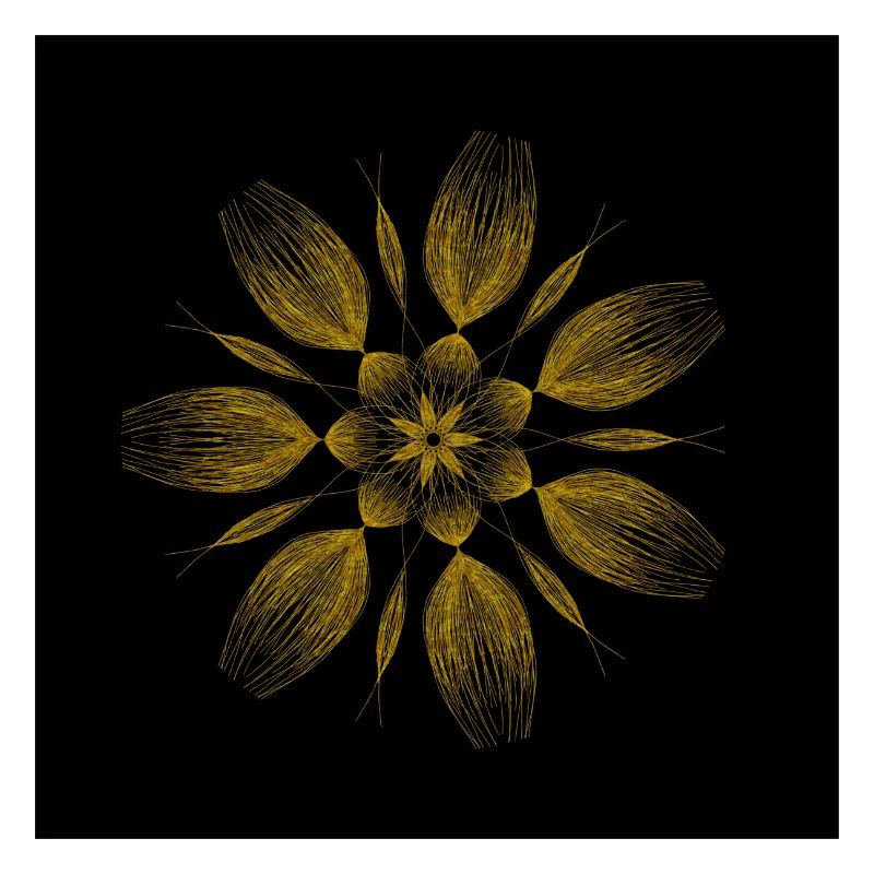Mandala goud
