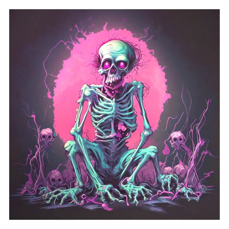 Zombie Skeleton -NEON EDITION