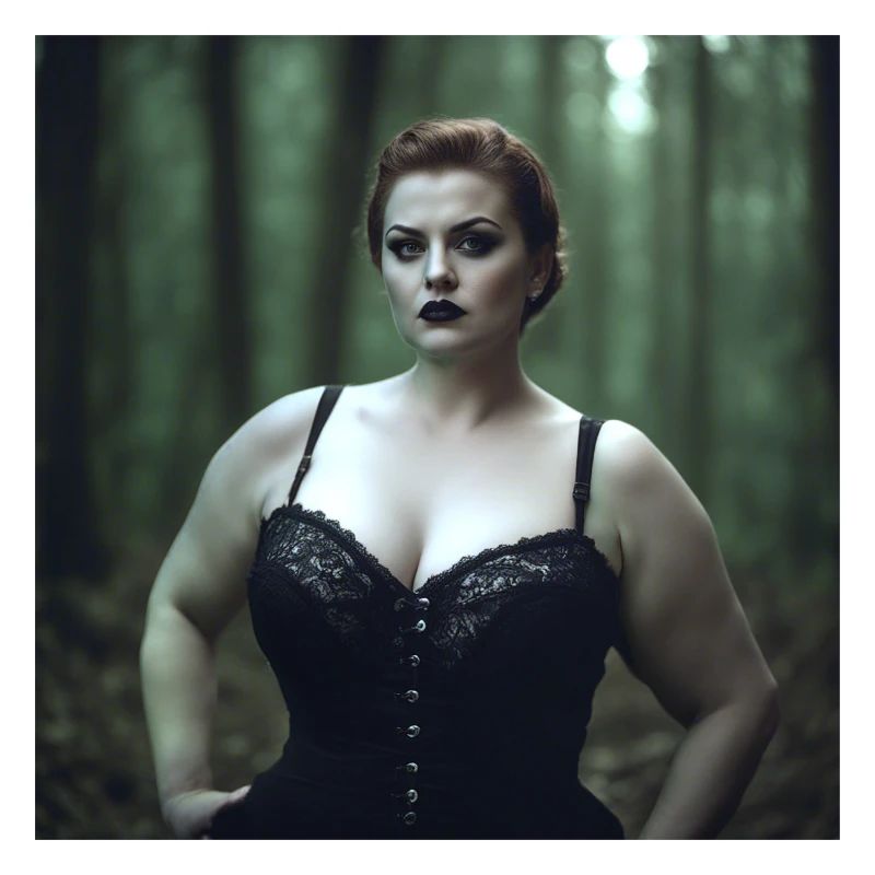Vampire in the Woods - 3D Designed