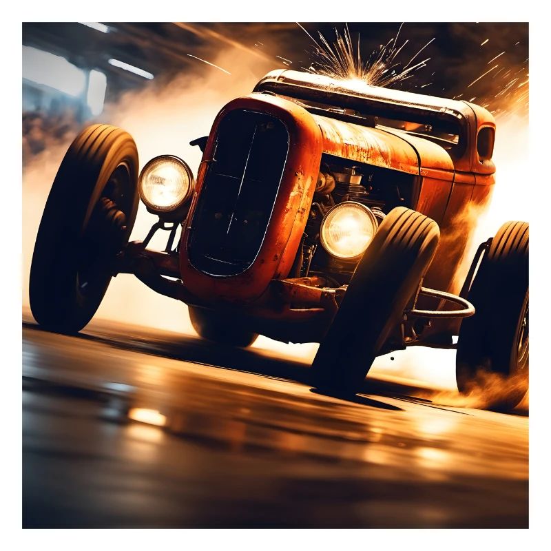 Rusty Hot Rod Rennen #2
