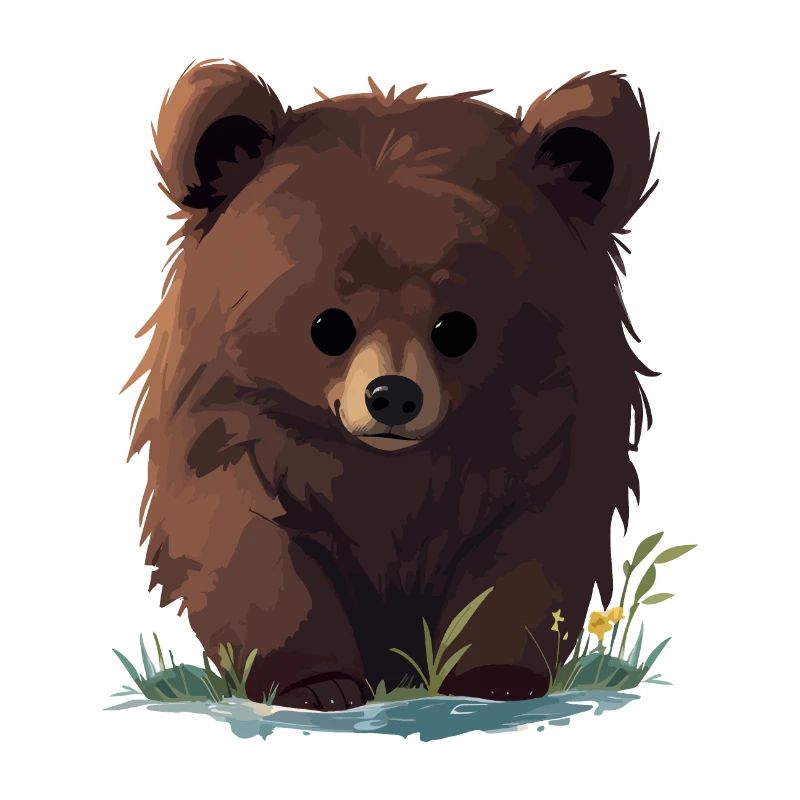 Cute Bear Cub