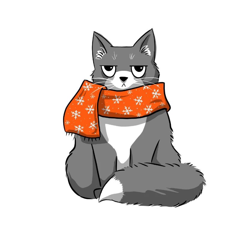 Chat de Noël