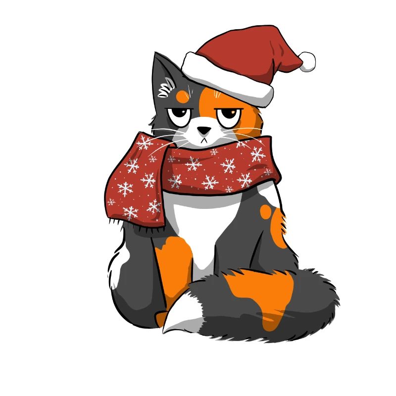 Chat de Noël