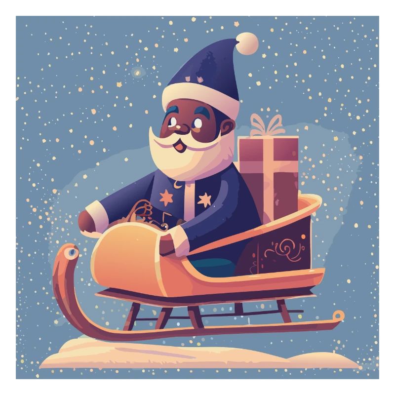 Santa‘s Schlitten