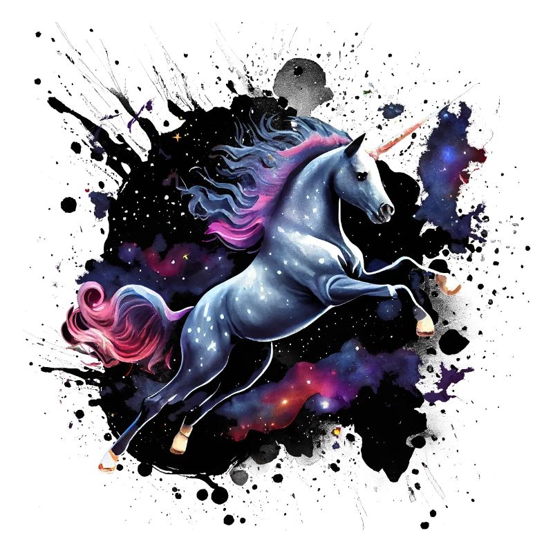 Licorne dans l’espace