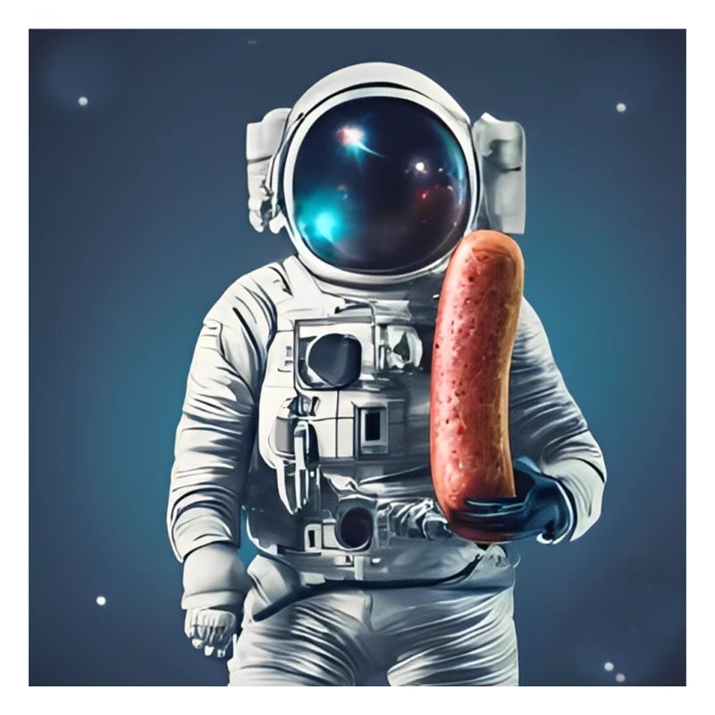 Wurst-Astronaut